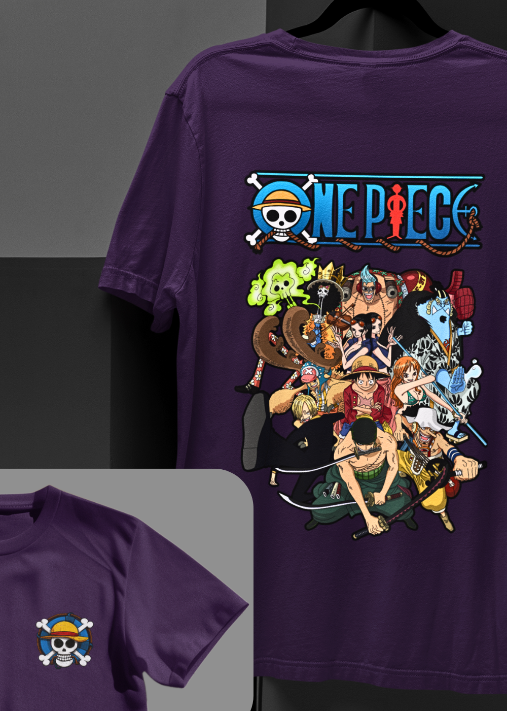 One Piece Anime Unisex Oversized T-Shirt