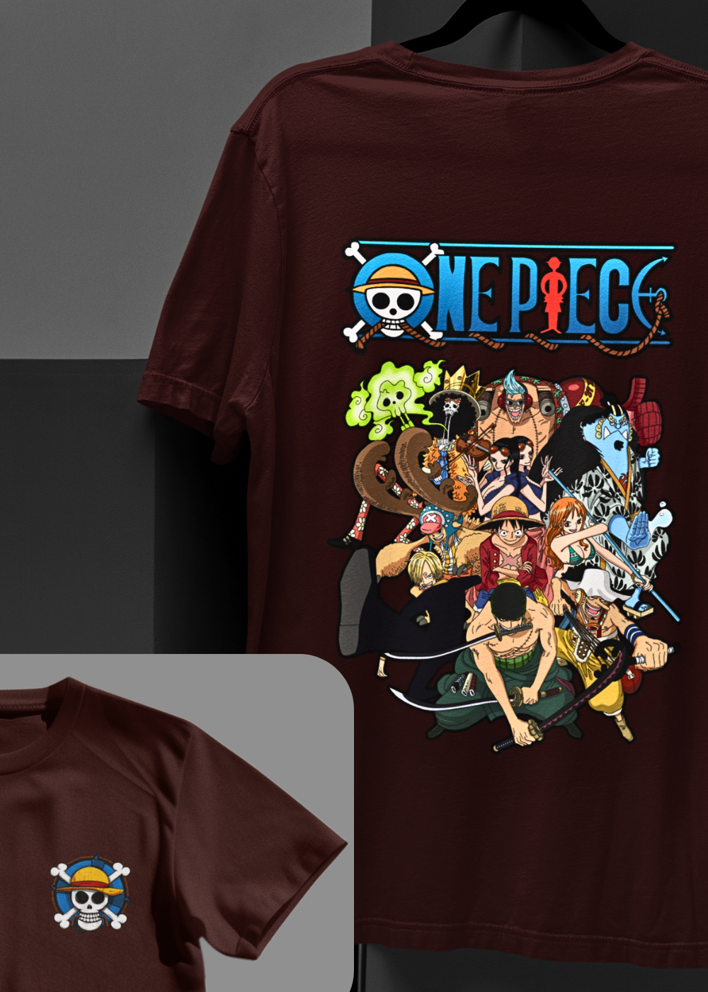 One Piece Anime Unisex Oversized T-Shirt