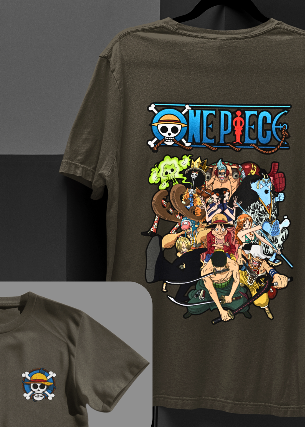 One Piece Anime Unisex Oversized T-Shirt