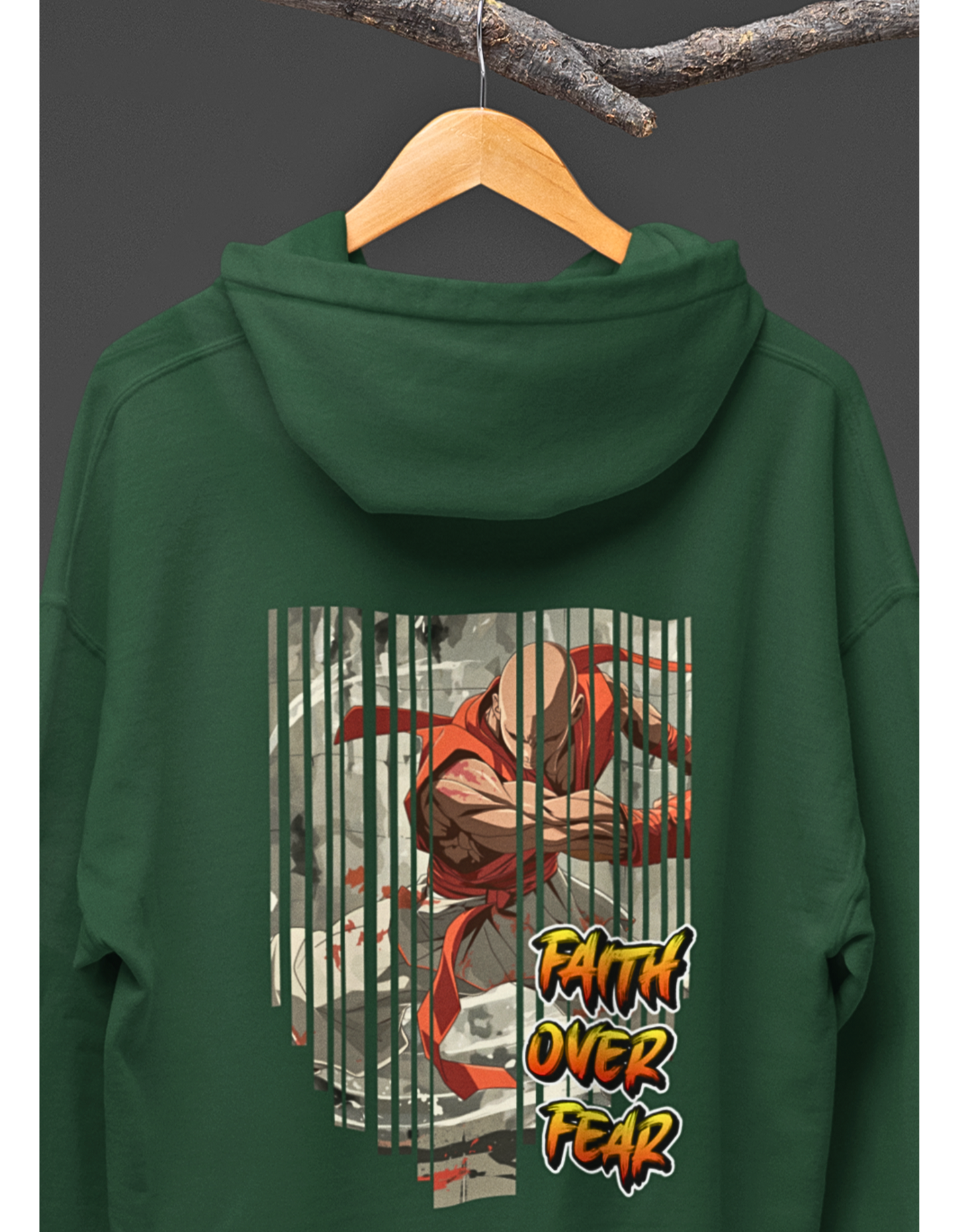 Faith Over Fear: Empowering hoodie