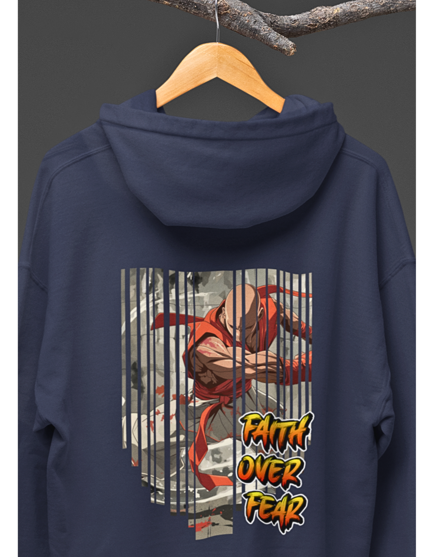 Faith Over Fear: Empowering hoodie