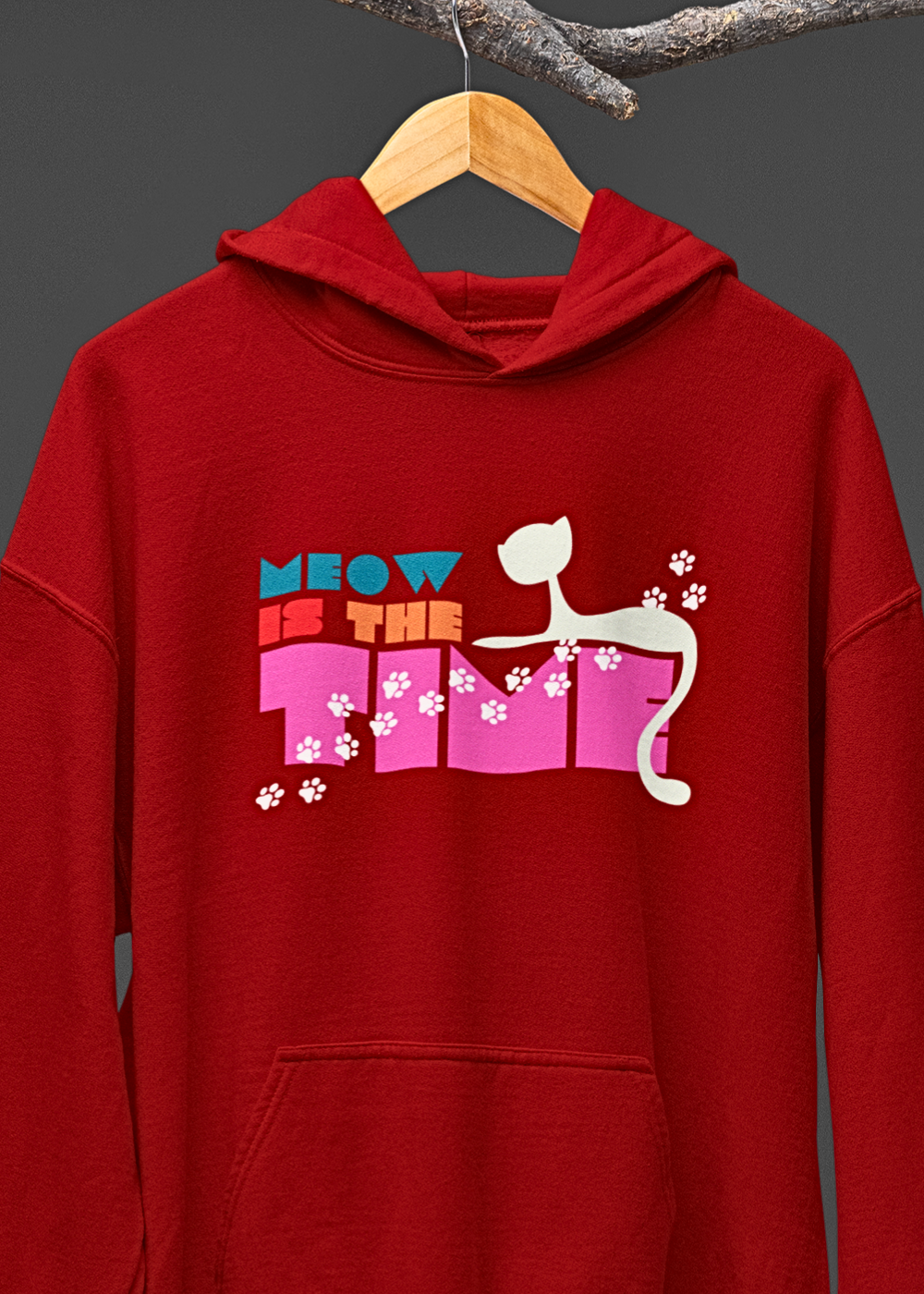 Cat-tastic Timing Hoodie