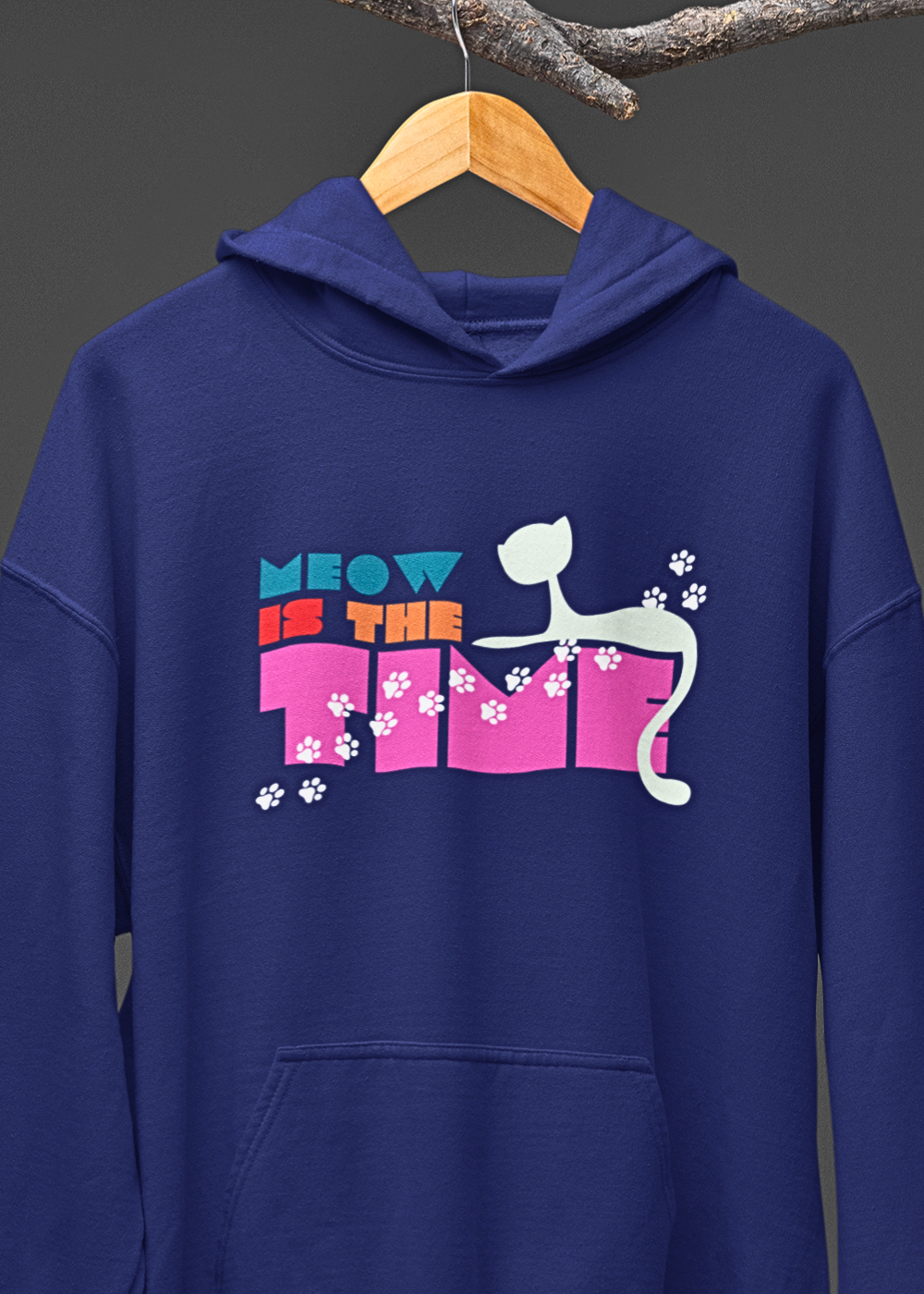 Cat-tastic Timing Hoodie