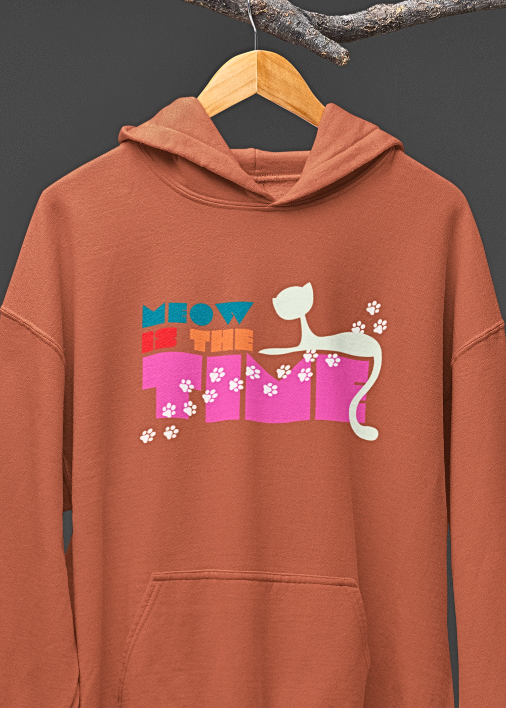 Cat-tastic Timing Hoodie