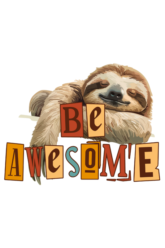 Sloth Chic Crop Hoodie