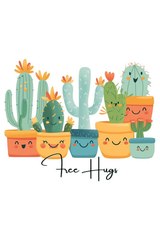 Cozy Cactus Hugs Hoodie