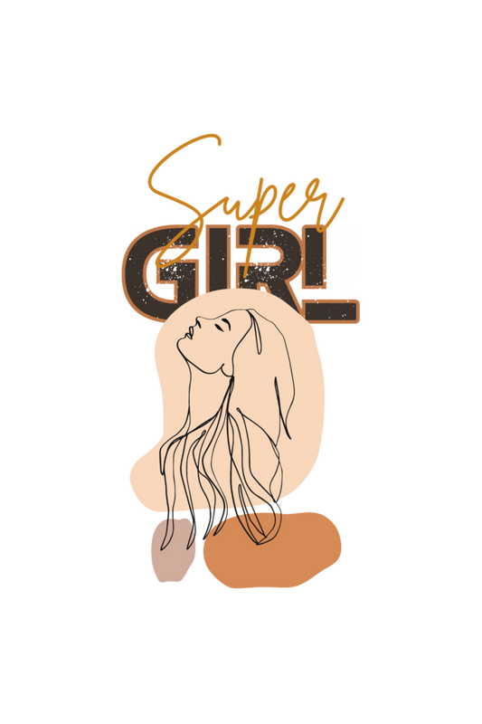 Supergirl Vibes Crop Hoodie