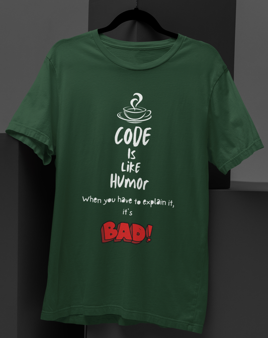 Code is Like Humor