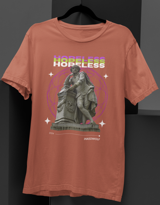 Statue of Despair: Hopeless Graphic T-shirt