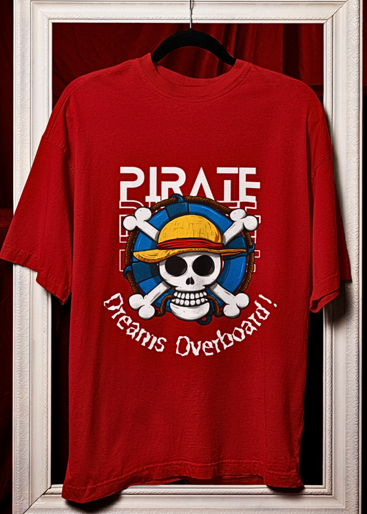 Dreams Overboard! – Adventure-Ready Unisex Oversized Tee