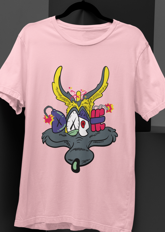 Explosive Vibes Only - Unisex Oversized Tee