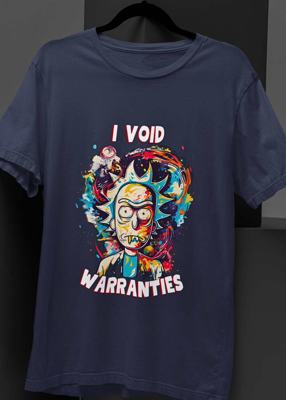 Void the Rules - Warranty Rebel Unisex Oversized Tee