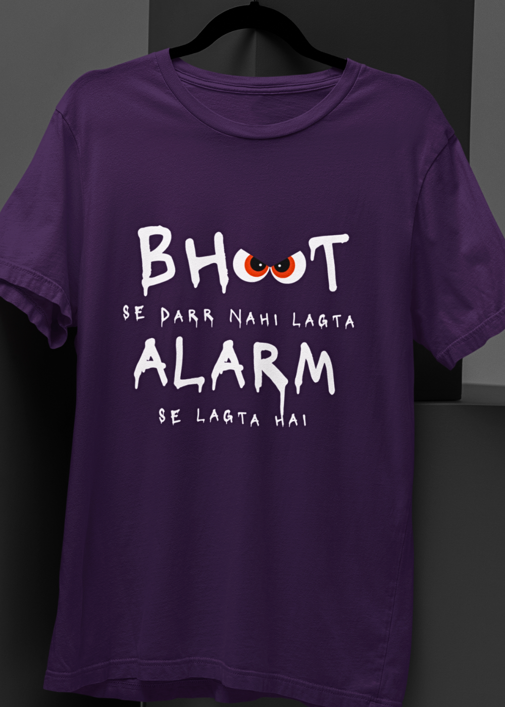 Bhoot Se Nahi, Alarm Se Dar - Oversized Unisex Tee