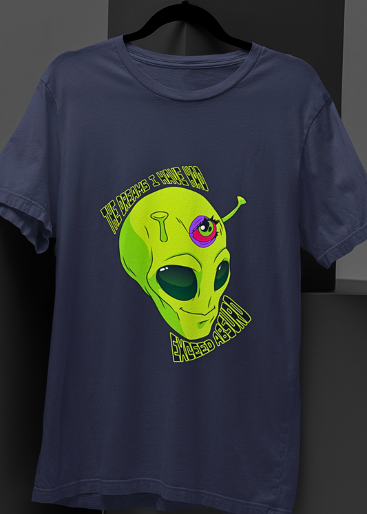 Absurd Dreams Alien Tee - Unisex Oversized Tee