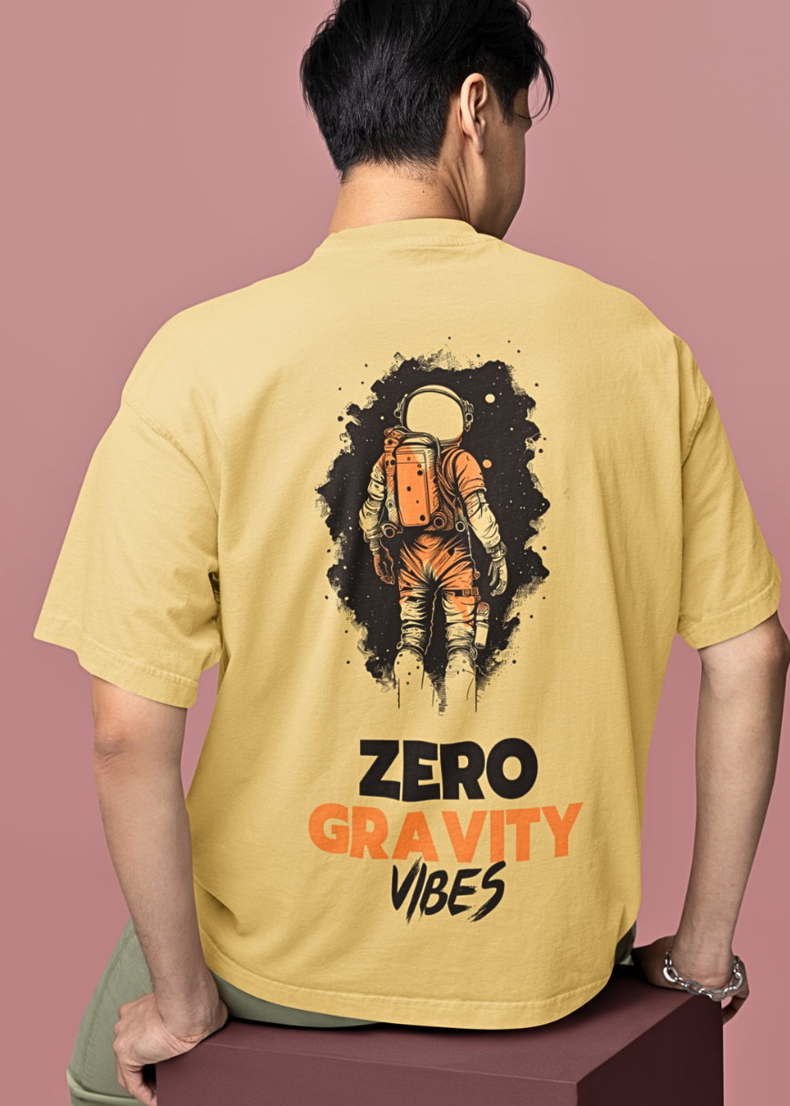 Zero Gravity Astronaut - Unisex Oversized Tee