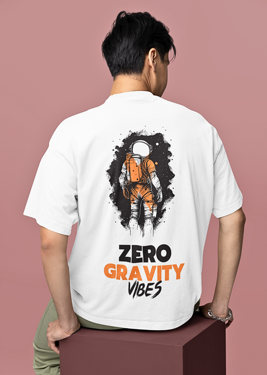 Zero Gravity Astronaut - Unisex Oversized Tee