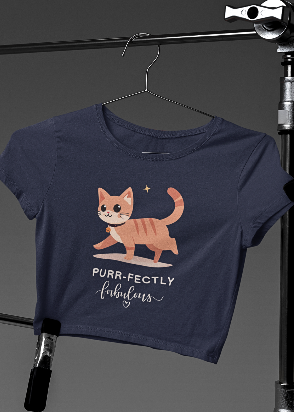 Sophisticated Kitty Crop Top