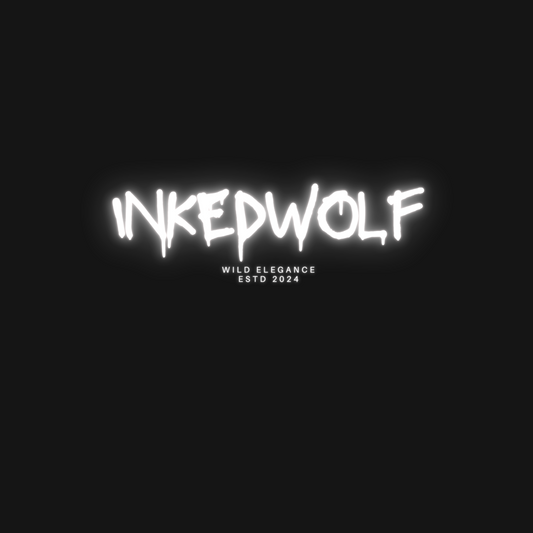 InkedWolf Glow Effect Men's Hoodie