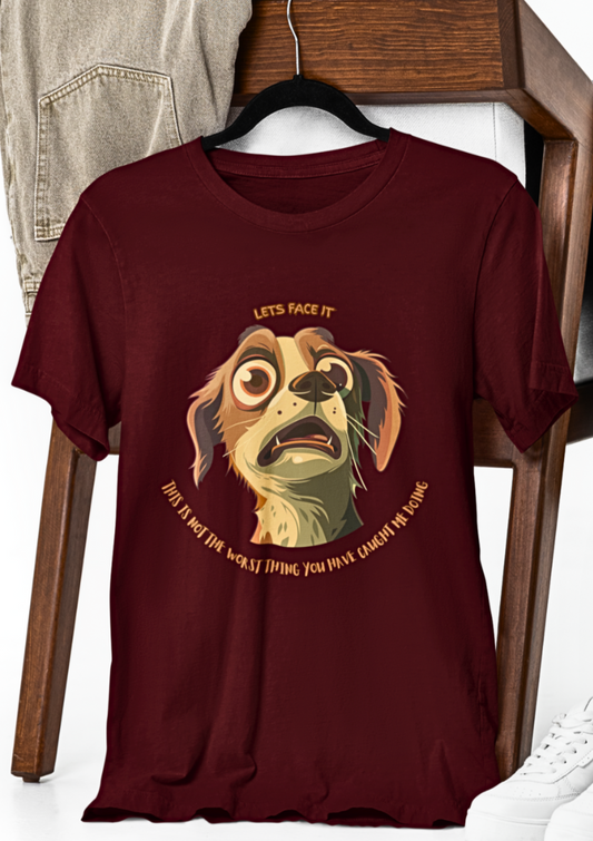 Astounded Pup T-shirt