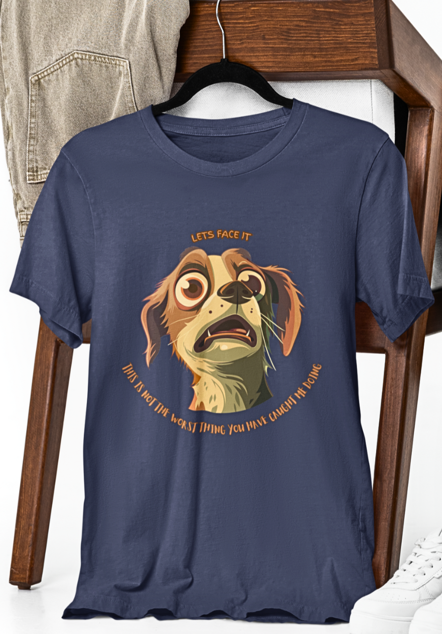 Astounded Pup T-shirt