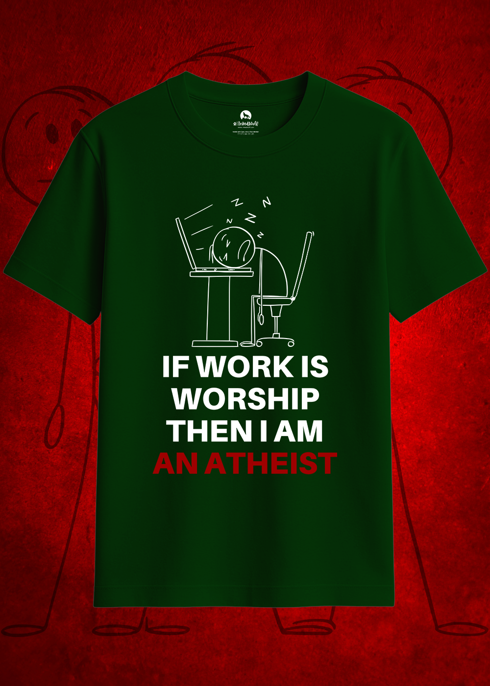 Work Worship Dropout Tee
