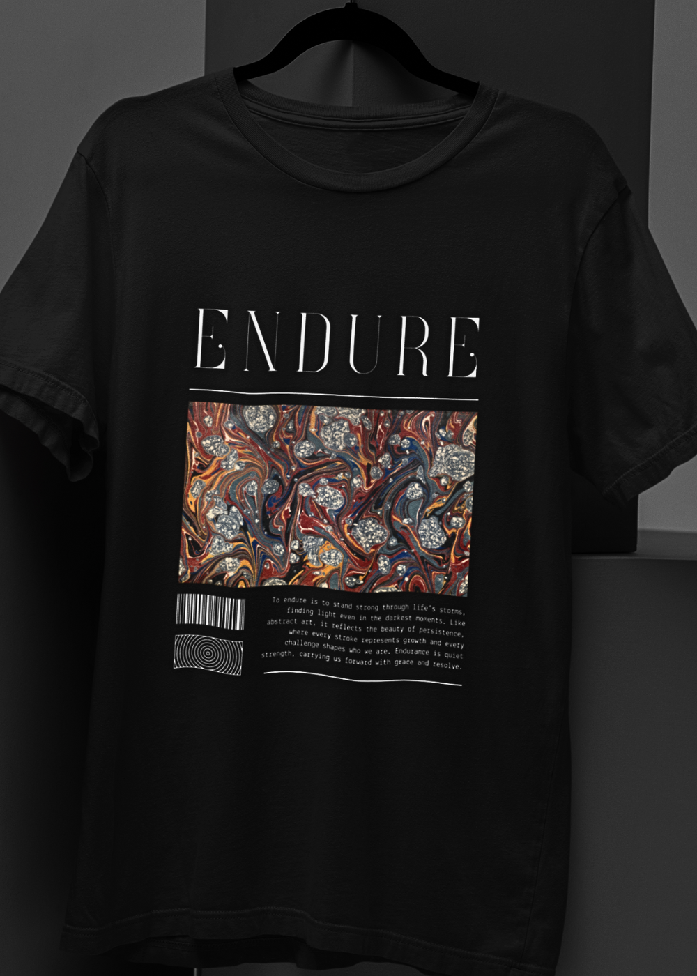 Endure in Style - Oversized Unisex Tee