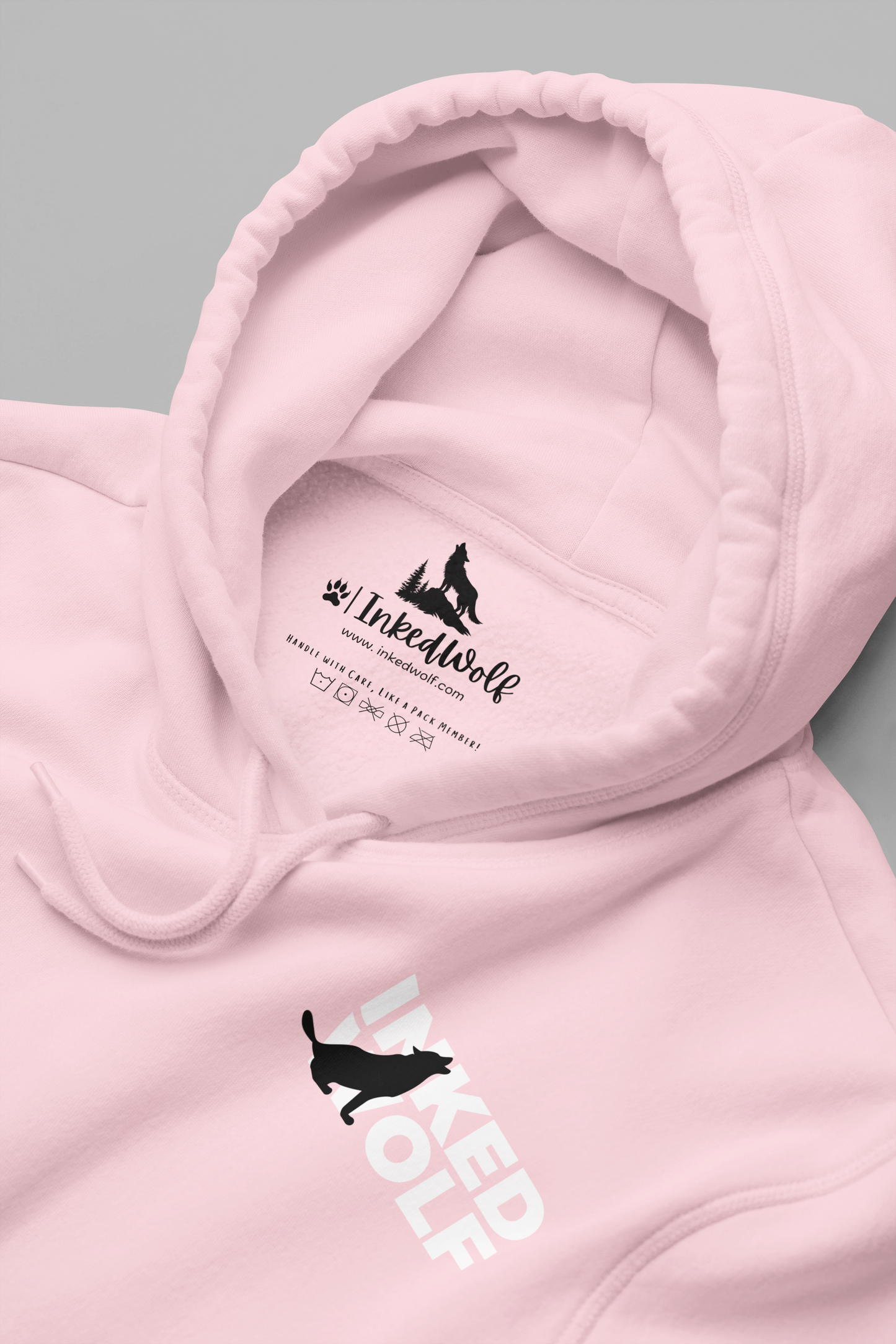 InkedWolf Brand Merch Hoodie - Stylish and Comfortable