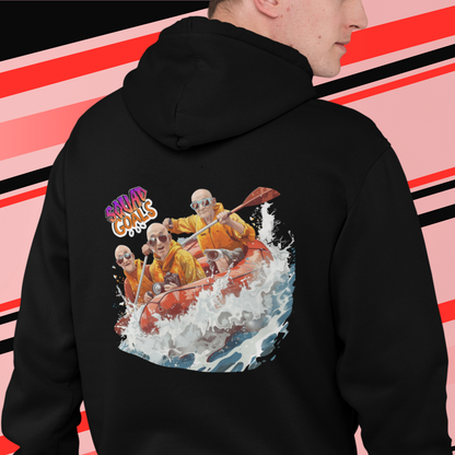 Monk Madness: River Rafting Squad Goals Hoodie