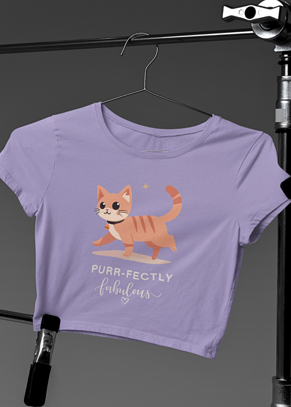 Sophisticated Kitty Crop Top