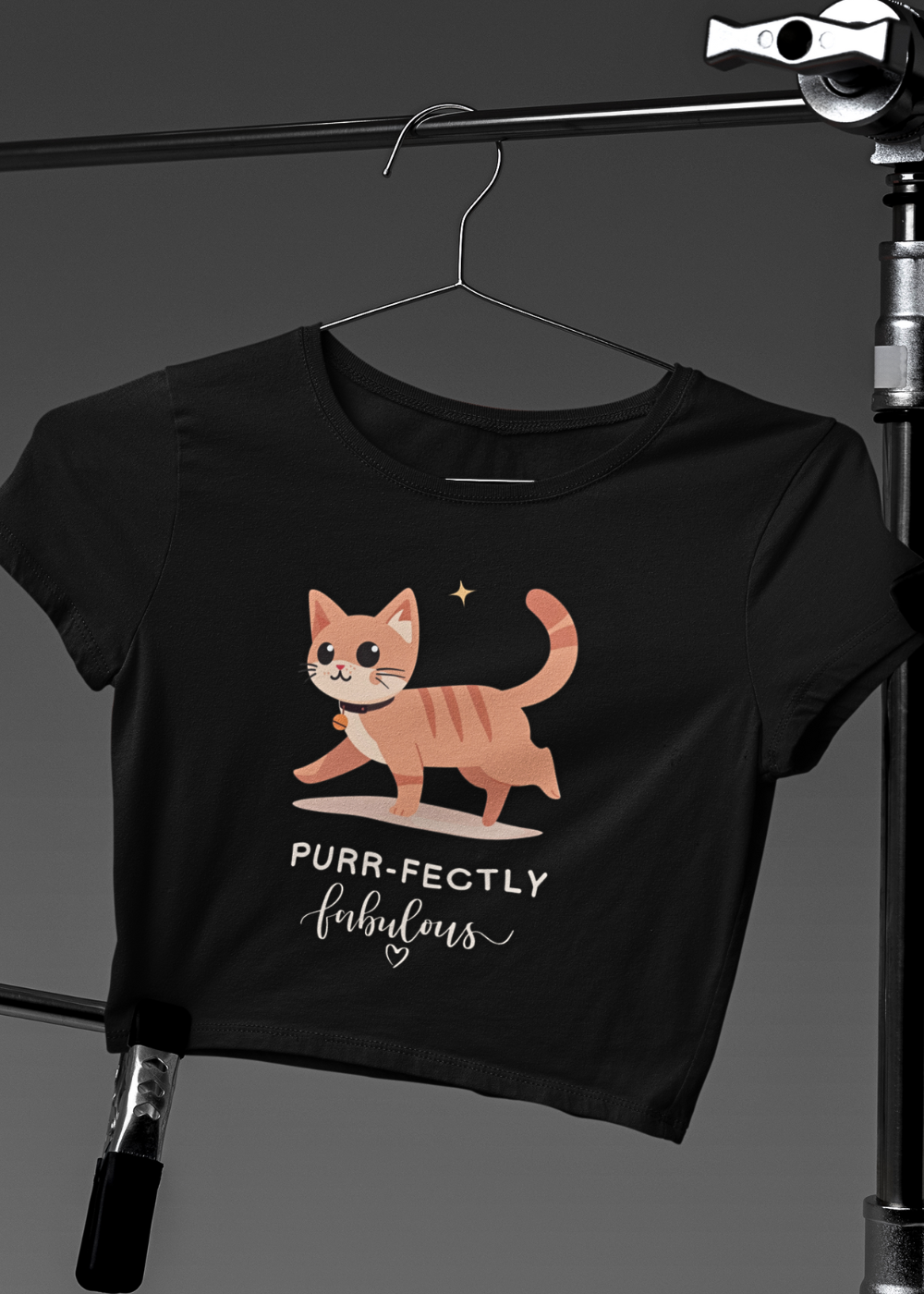 Sophisticated Kitty Crop Top