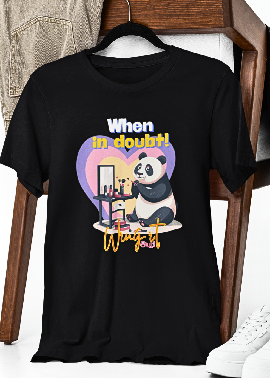 Wing It Out Panda Tee