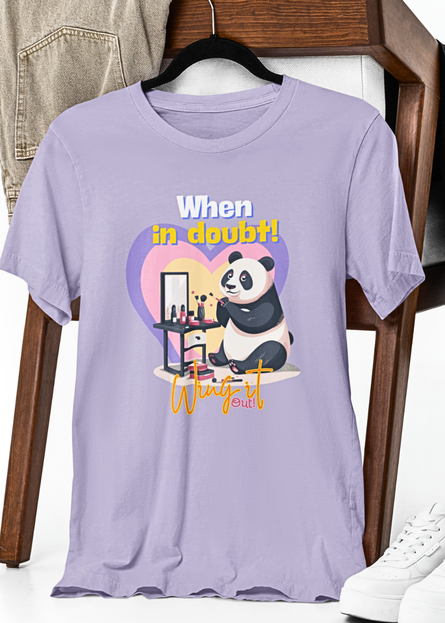 Wing It Out Panda Tee