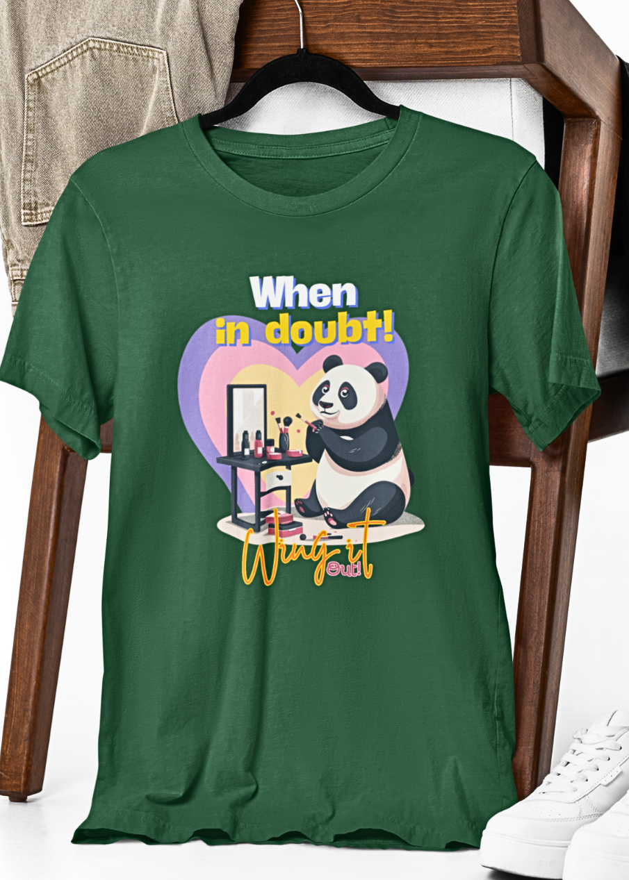 Wing It Out Panda Tee