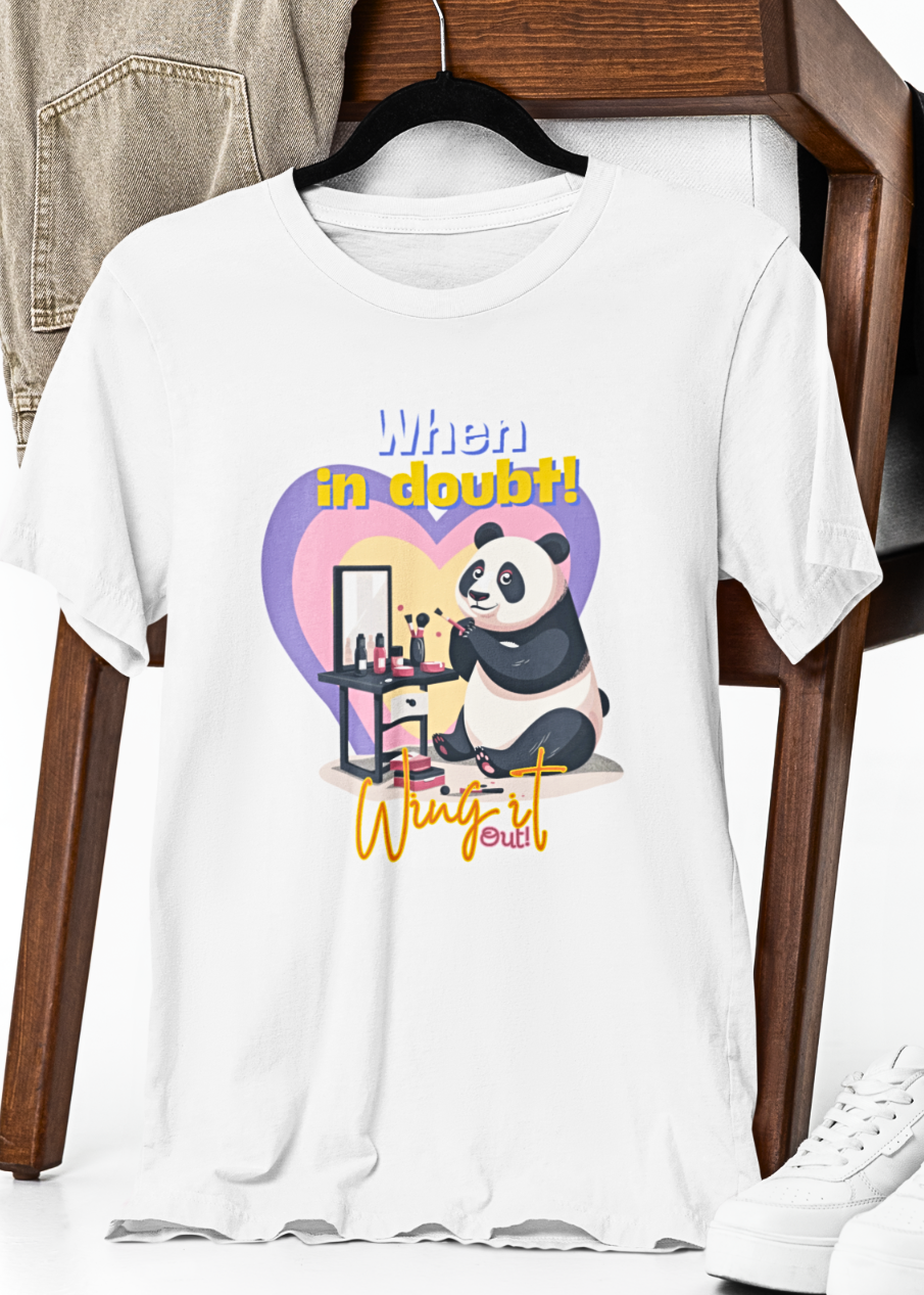 Wing It Out Panda Tee