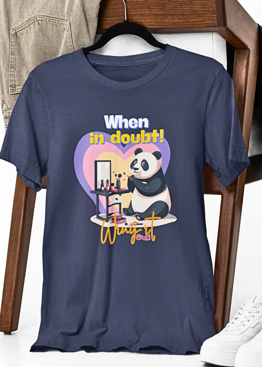 Wing It Out Panda Tee