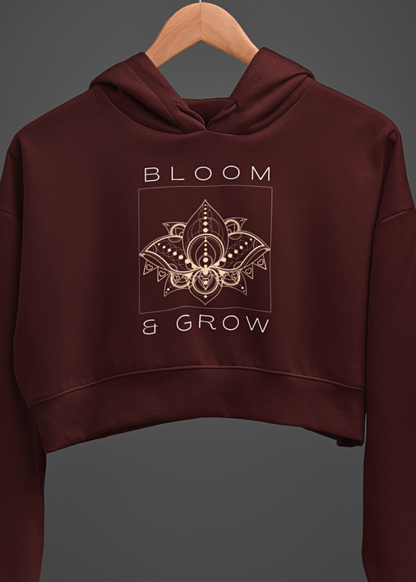 Grow Wild Crop Hoodie