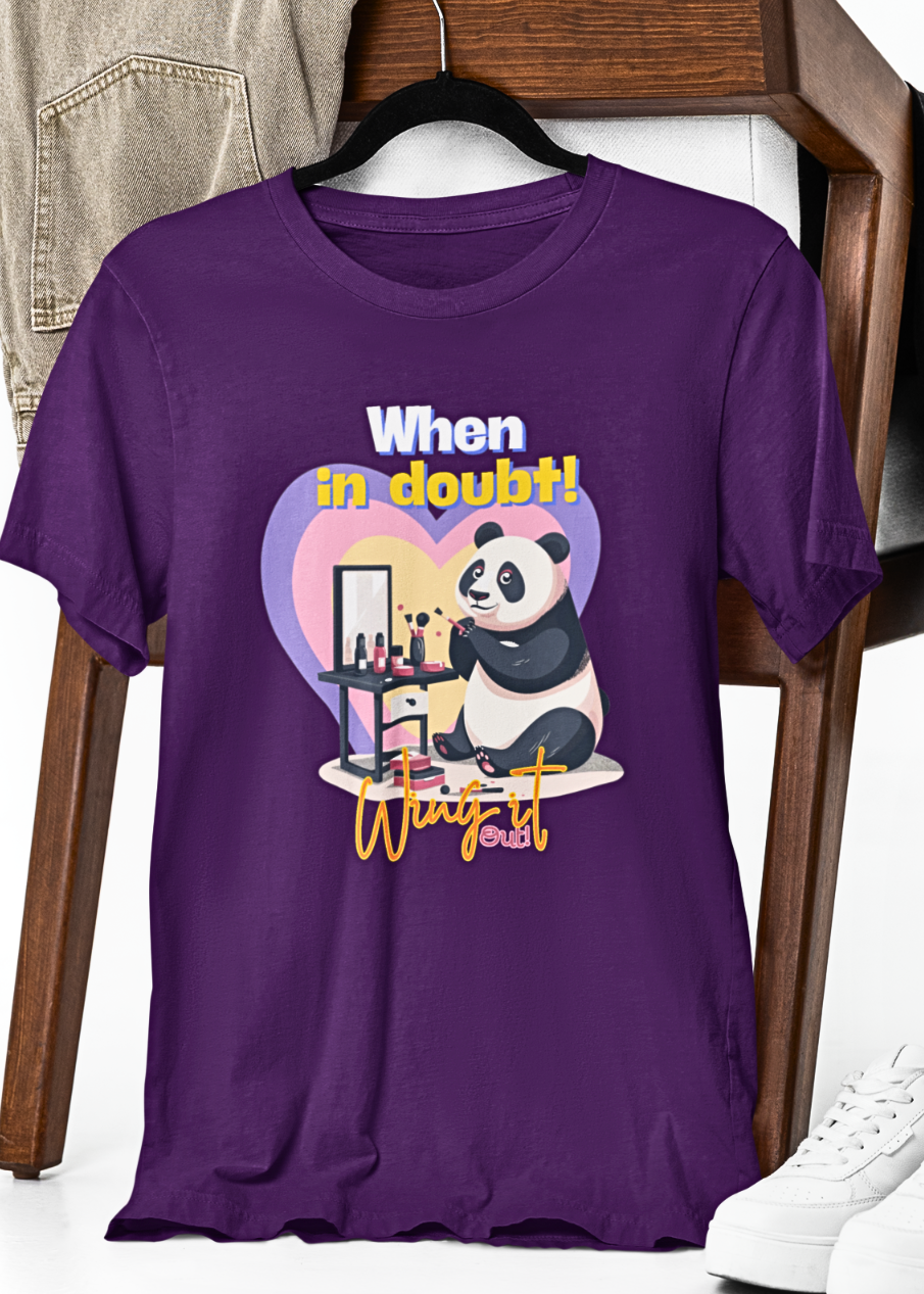 Wing It Out Panda Tee