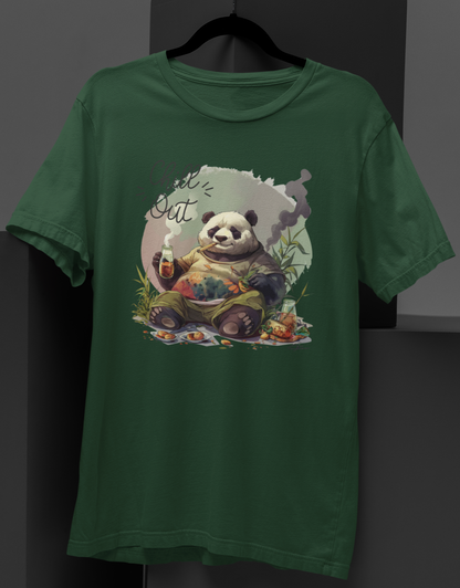 Laid-Back Panda: Relaxation T-shirt