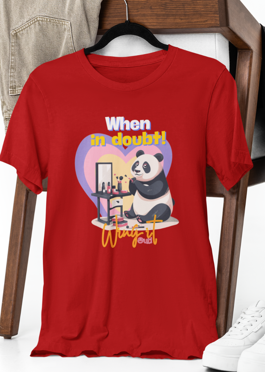 Wing It Out Panda Tee