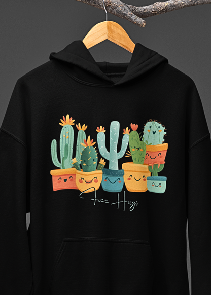 Cozy Cactus Hugs Hoodie