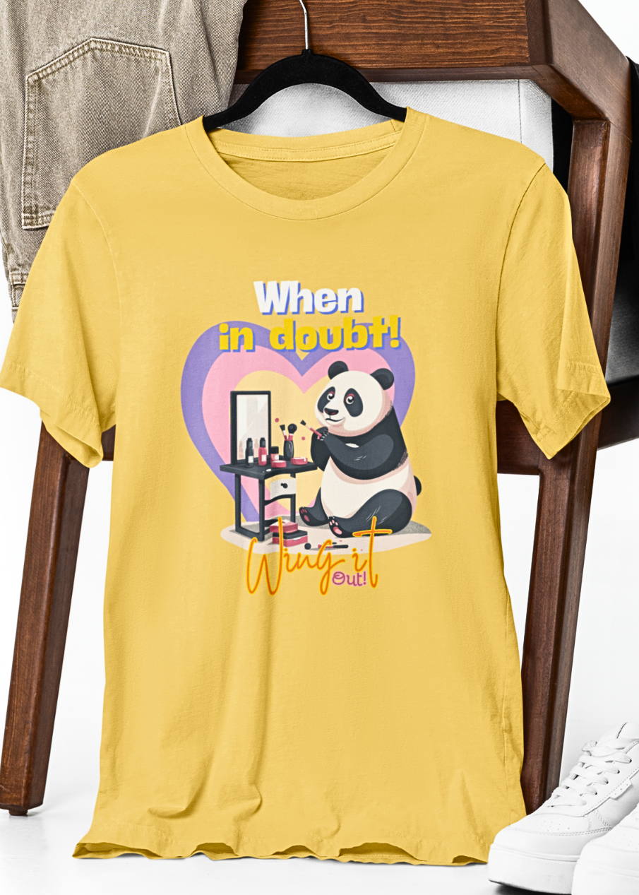 Wing It Out Panda Tee