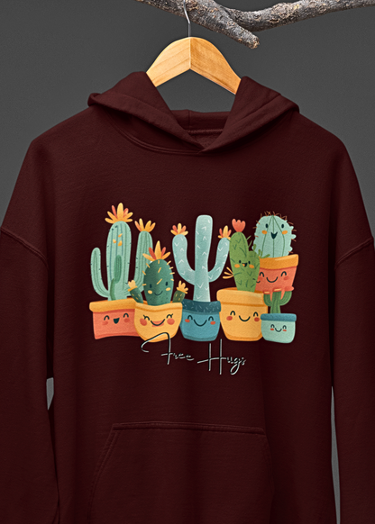 Cozy Cactus Hugs Hoodie