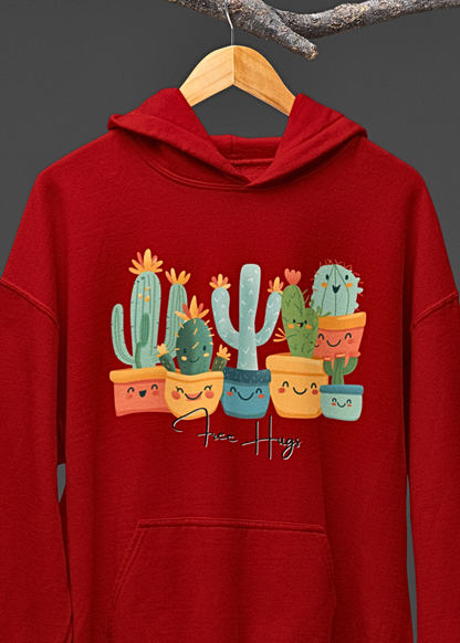 Cozy Cactus Hugs Hoodie