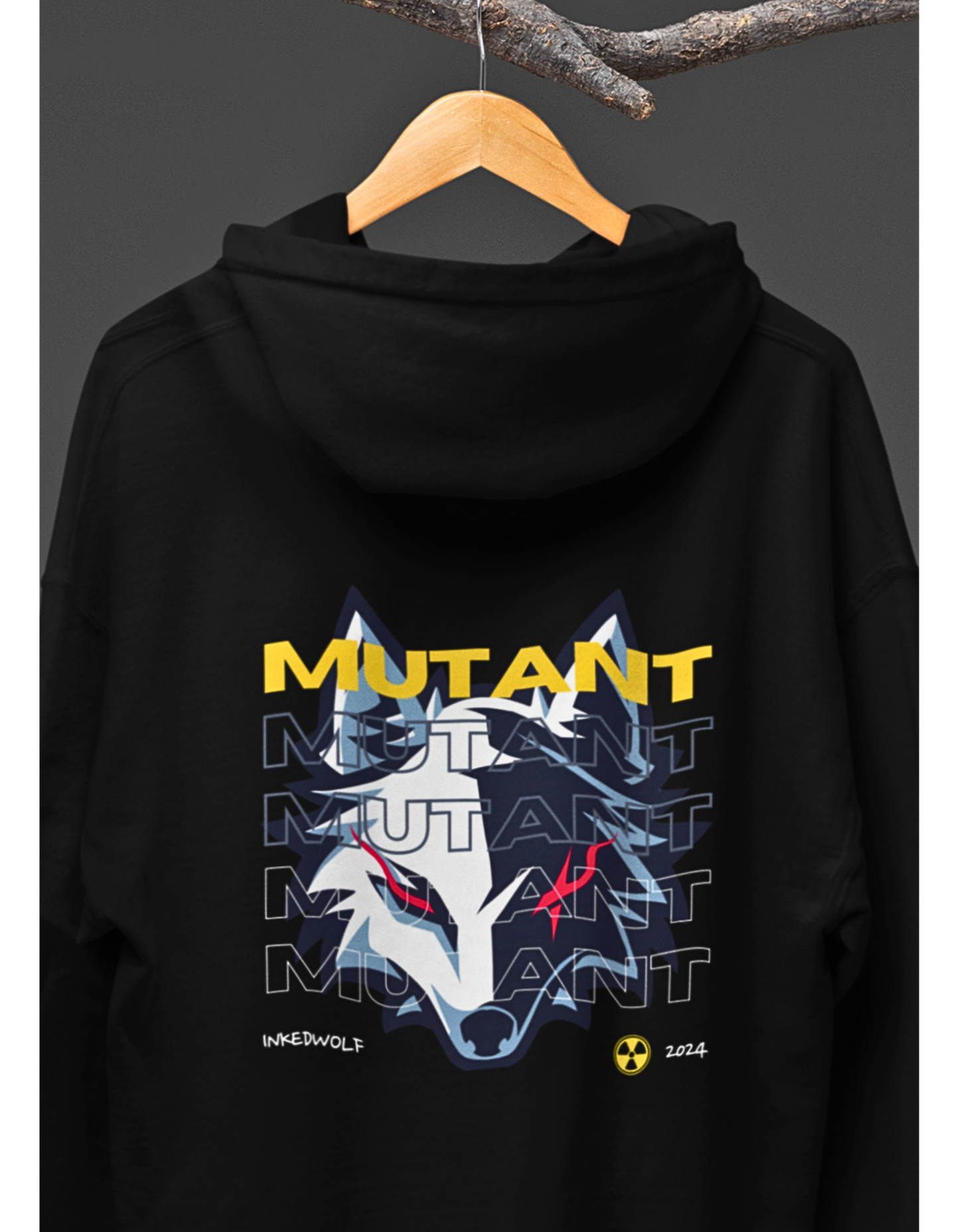 Evolution Unleashed : Graphic Hoodie by Inkedwolf