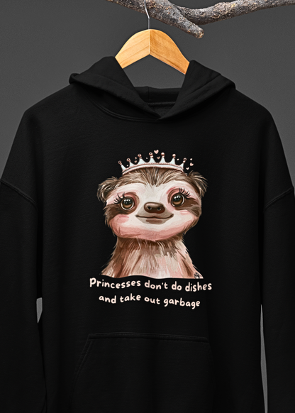 Royal Rebel: Princess Doesn't Do Dishes Graphic Hoodie