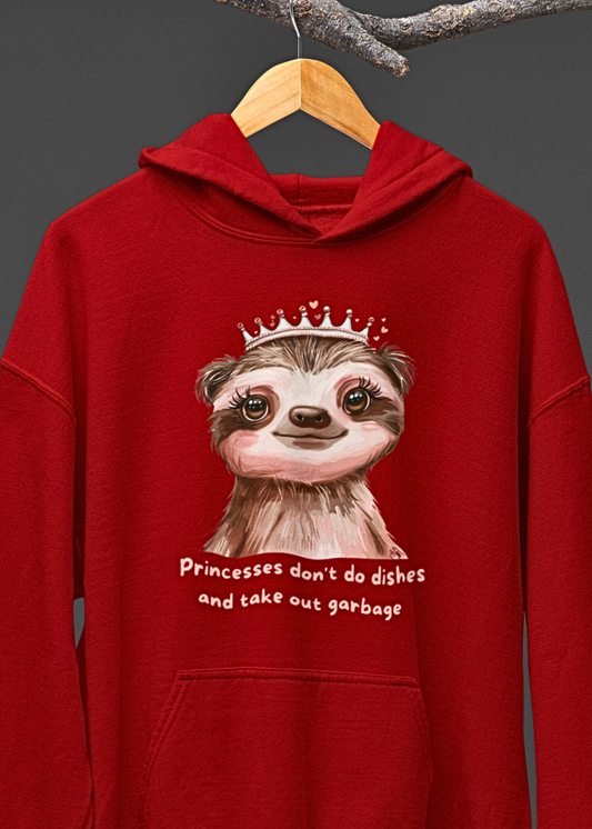 Royal Rebel: Princess Doesn't Do Dishes Graphic Hoodie