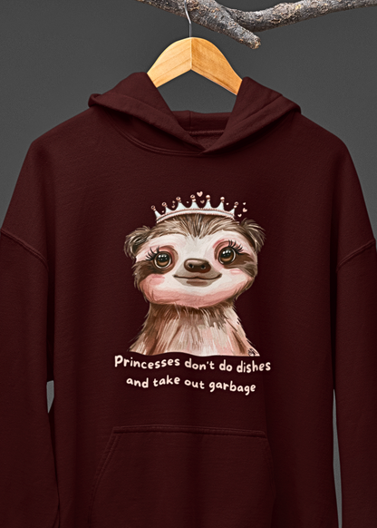 Royal Rebel: Princess Doesn't Do Dishes Graphic Hoodie