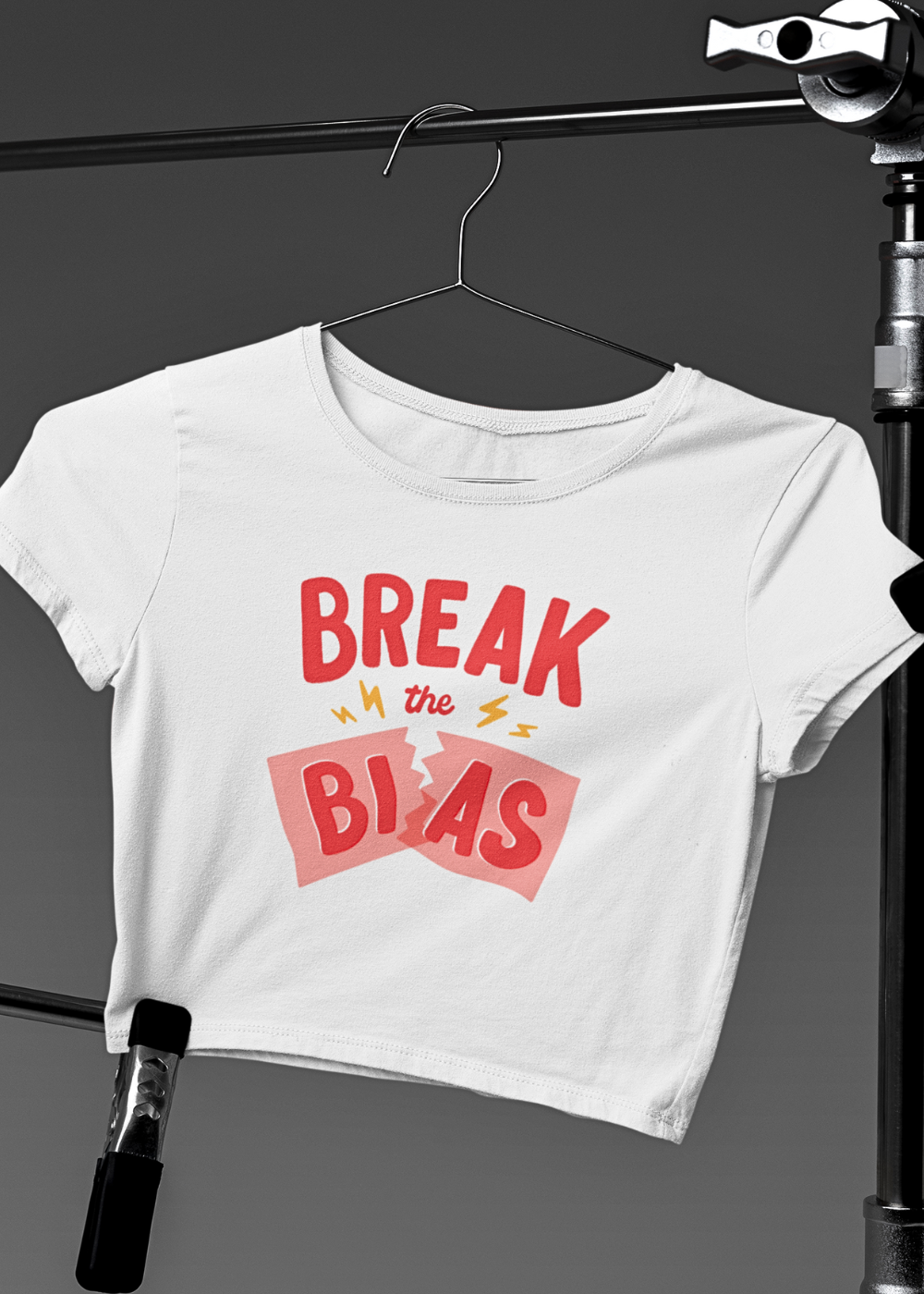 Challenge the Bias Crop Tee