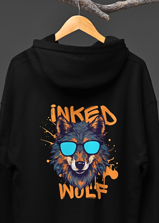 InkedWolf Women's Hoodie - Shady Wolf Vibes