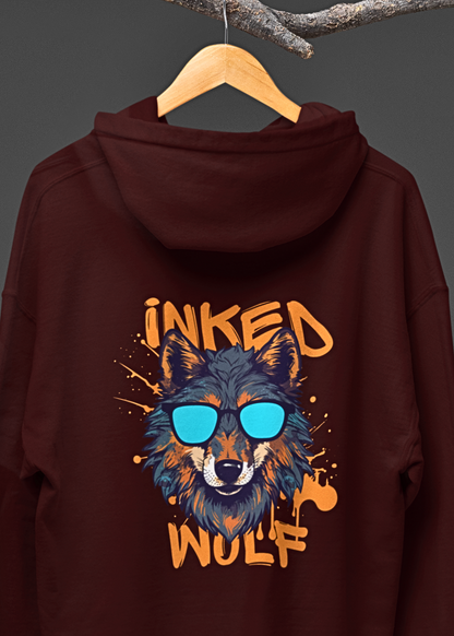 InkedWolf Women's Hoodie - Shady Wolf Vibes